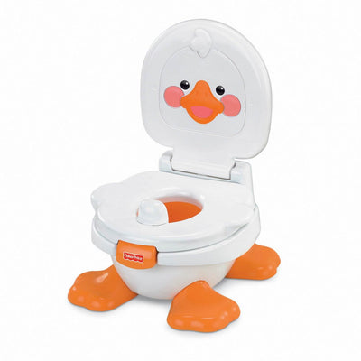 Fisher-Price Ducky Fun 3-in-1 Potty Training Toilet (Open Box)