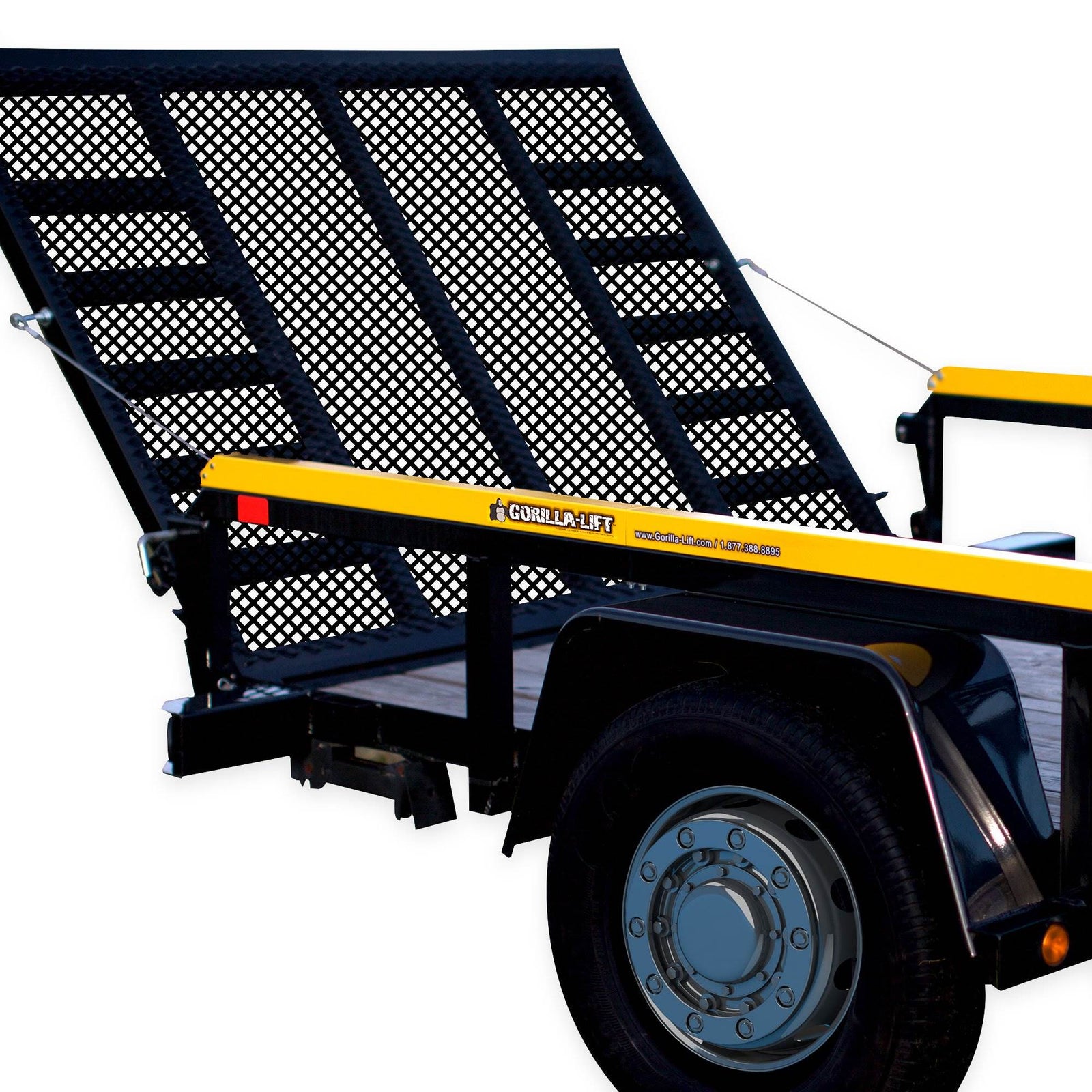 Gorilla Lift 2 Sided Tailgate Utility Trailer Gate & Lift Assist System (Used) - VMInnovations