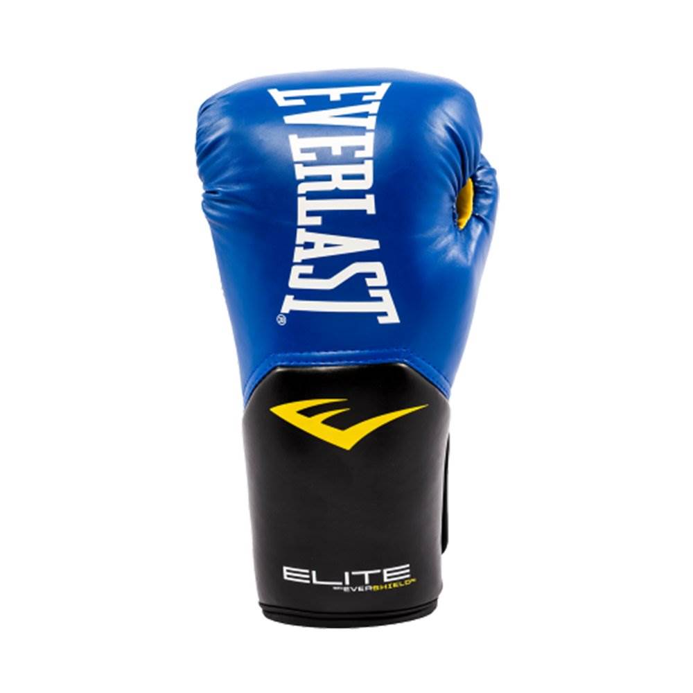 Everlast Elite Pro Style Leather Training Boxing Gloves & 11-Foot Jump Rope