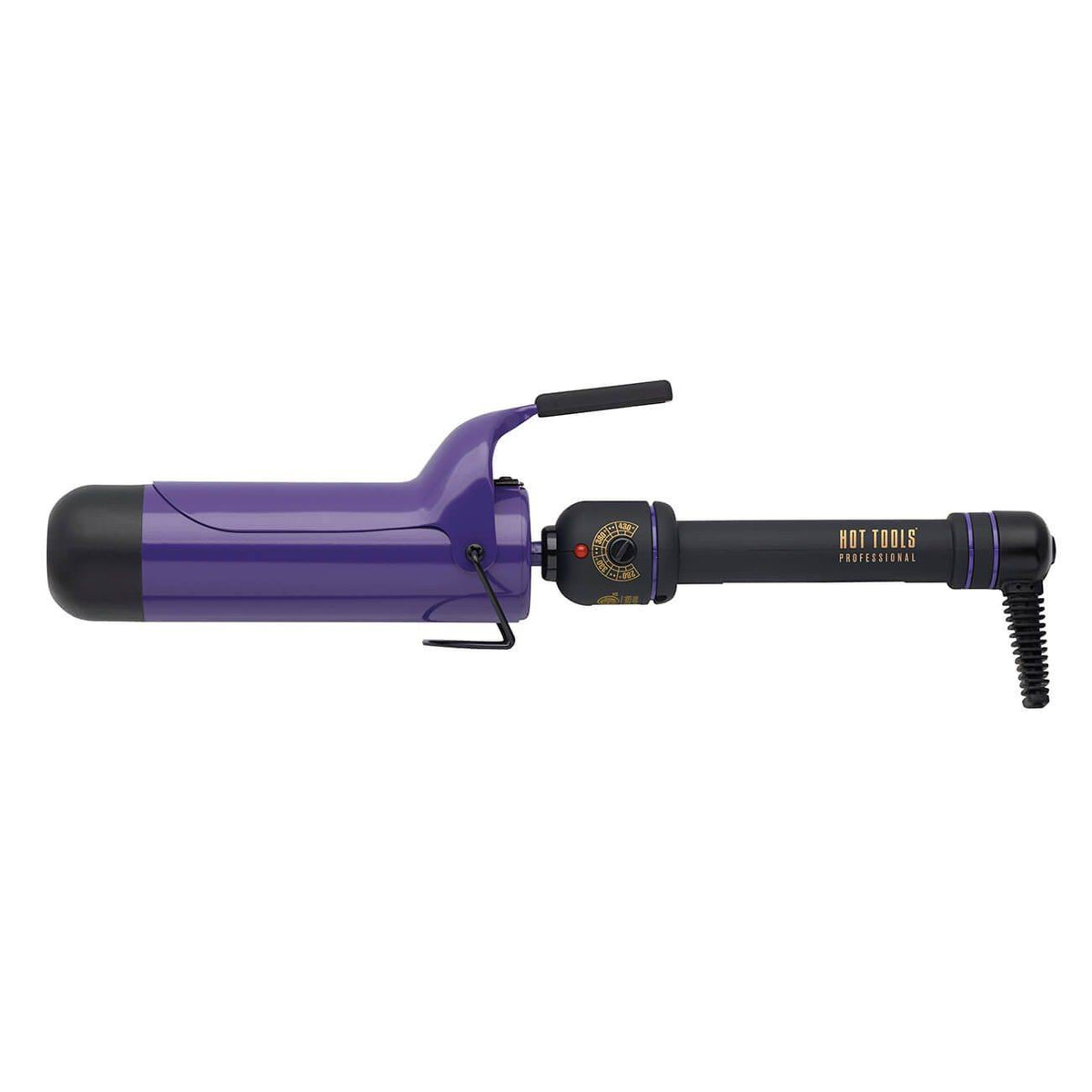 Hot Tools Professional 2-Inch Tourmaline Curling Iron, Purple (Open Box)