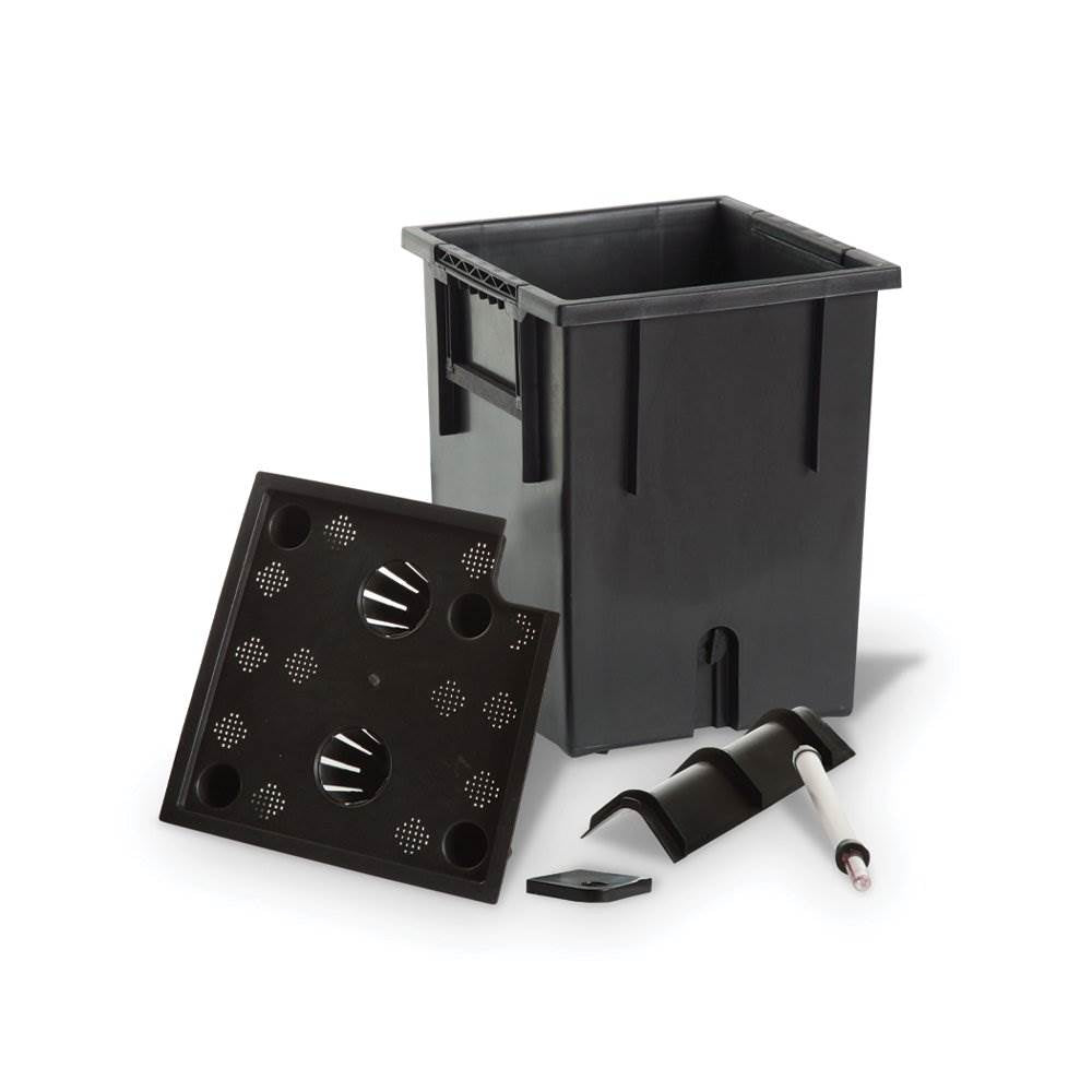 Algreen Modena Square Self-Watering Planter With Water Level Guide (Used) - VMInnovations