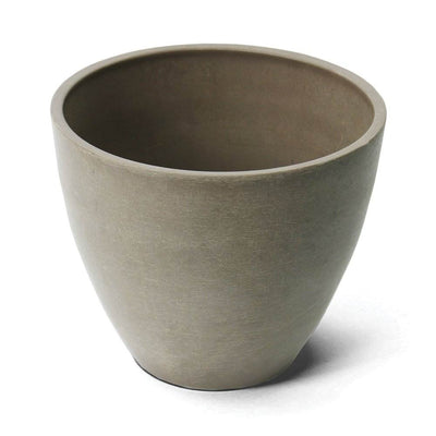 Algreen Valencia 10 x 8.3 Inch Garden Plant Pot Planter, Taupe (Open Box)