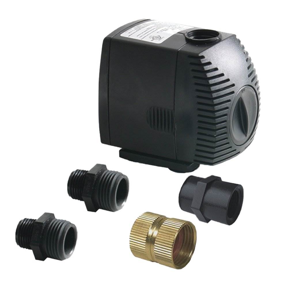 Algreen Rain Water Collection Drum 500GPH Garden Watering System Pump (Open Box)