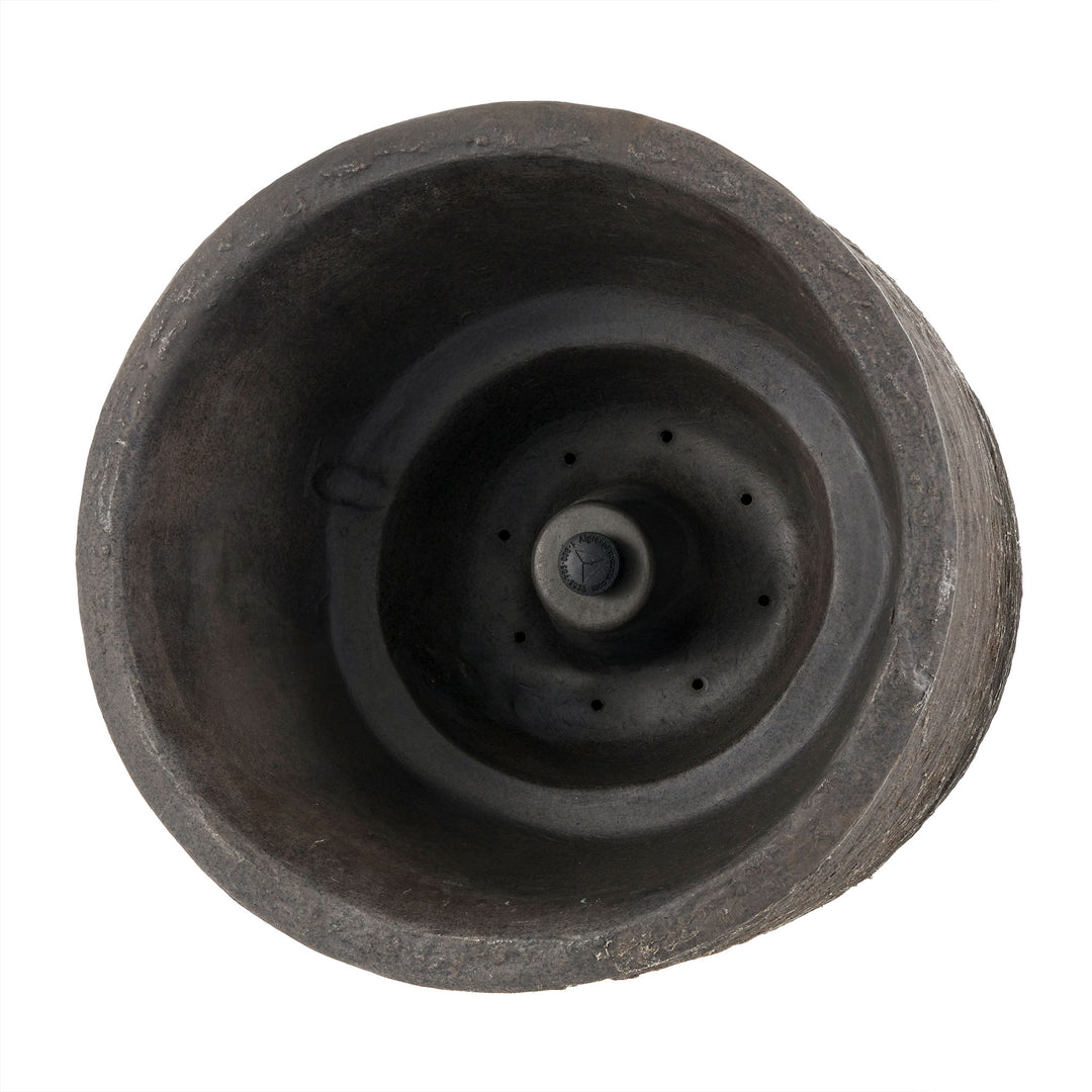 Algreen Products Self-Watering Flower Pot and Planter, Brownstone (Open Box) - VMInnovations