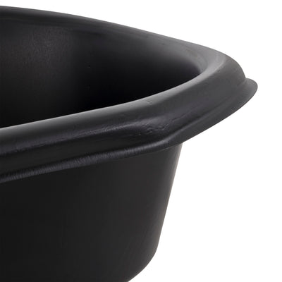 Algreen Avonlea Rigid Preformed 33 Gallon Plant Safe Pond Liner, Black (Used)