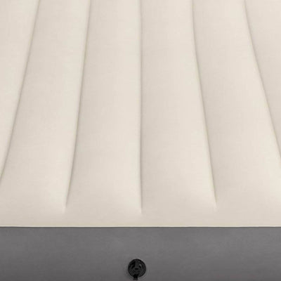 Intex Twin Deluxe Dura Beam Single High Airbed Mattress & Cordless Electric Pump