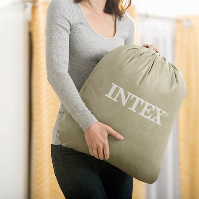 Intex Kidz Camping Travel Air Mattress w/Pump &120 Volt Electric Air Bed Pump - VMInnovations