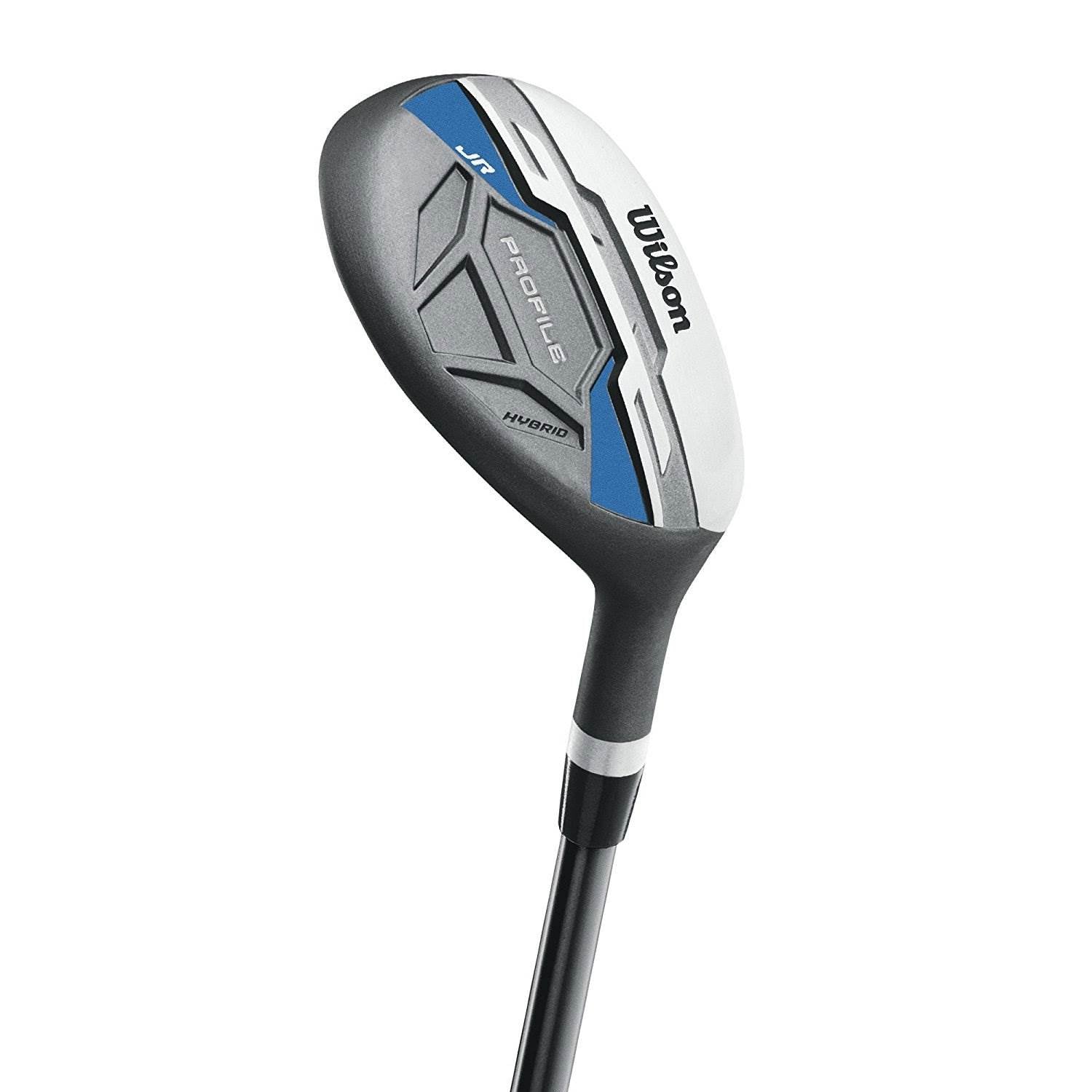 Wilson Profile Complete Junior Large Left Hand Golf Club Set with Golf Bag, Blue