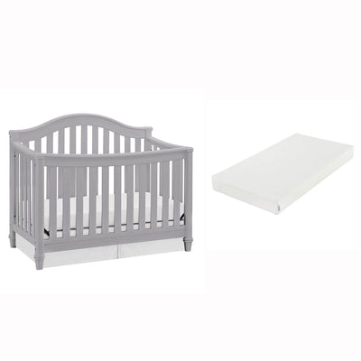 Graco Cotton Foam Baby Toddler Mattress & Thomasville Kids Convertible Crib - VMInnovations