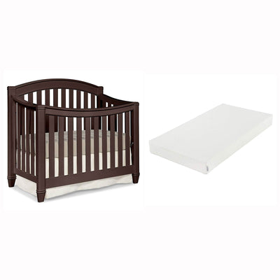 Graco Cotton Foam Baby Toddler Crib Mattress & Thomasville Kids Convertible Crib - VMInnovations