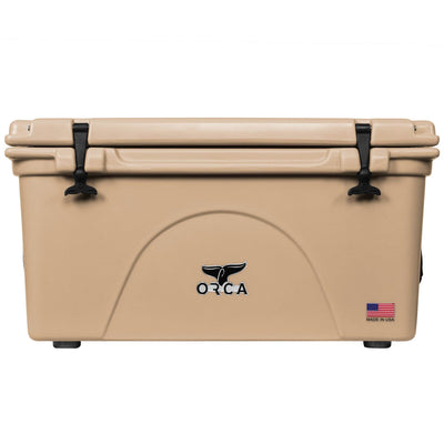 ORCA 75-Quart 15.6-Gallon Ice Cooler, Tan (Open Box)