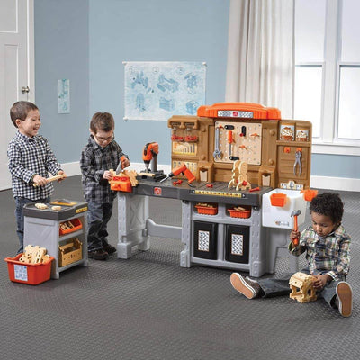 Step2 Pro Play Kids Play Workshop and Utility Bench with Accessories (Open Box)