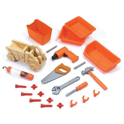 Step2 Play Handyman Workbench with Tools and Accessories, Orange (Open Box)