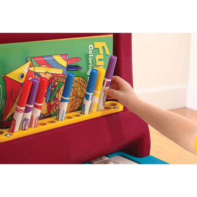 Step2 Art Easel Dry Erase Board and Desk with Chair (Open Box)