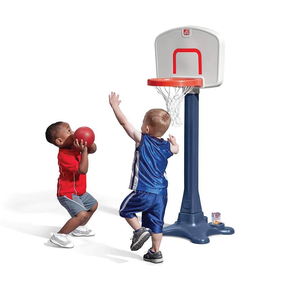 Step2 Shootin' Hoops 42 Inch Junior Basketball Hoop Set & Ball (Open Box)