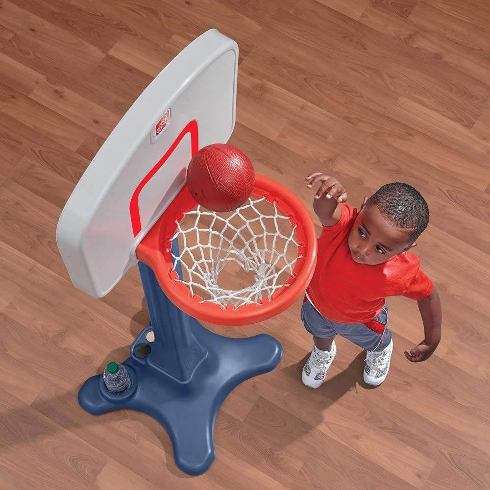 Step2 Shootin' Hoops 42 Inch Junior Basketball Hoop Set & Ball (Open Box)