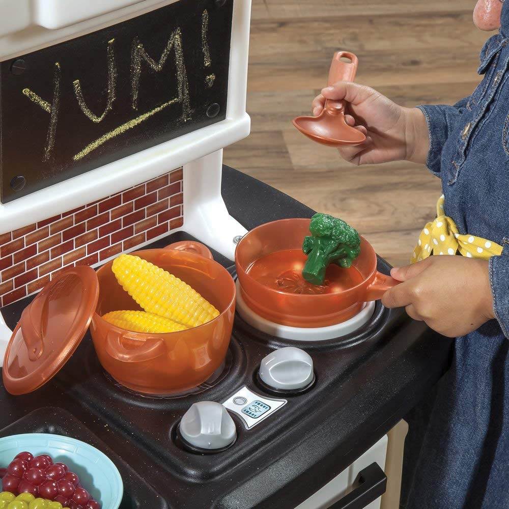 Step2 Great Gourmet Play Kitchen Set with Electronic Lights & Sounds (Open Box)