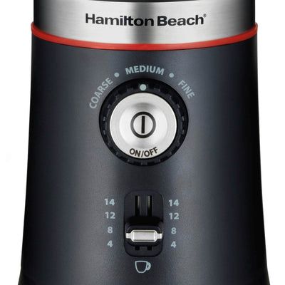 Hamilton Beach Automatic Coffeemaker with Permanent Filter and Electric Grinder