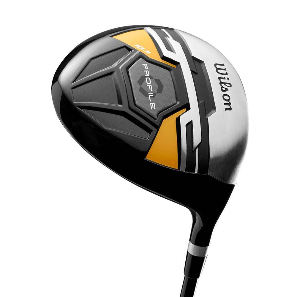 Wilson Profile XD Mens RH Graphite Steel Golf Club Stand Bag Set and Rangefinder