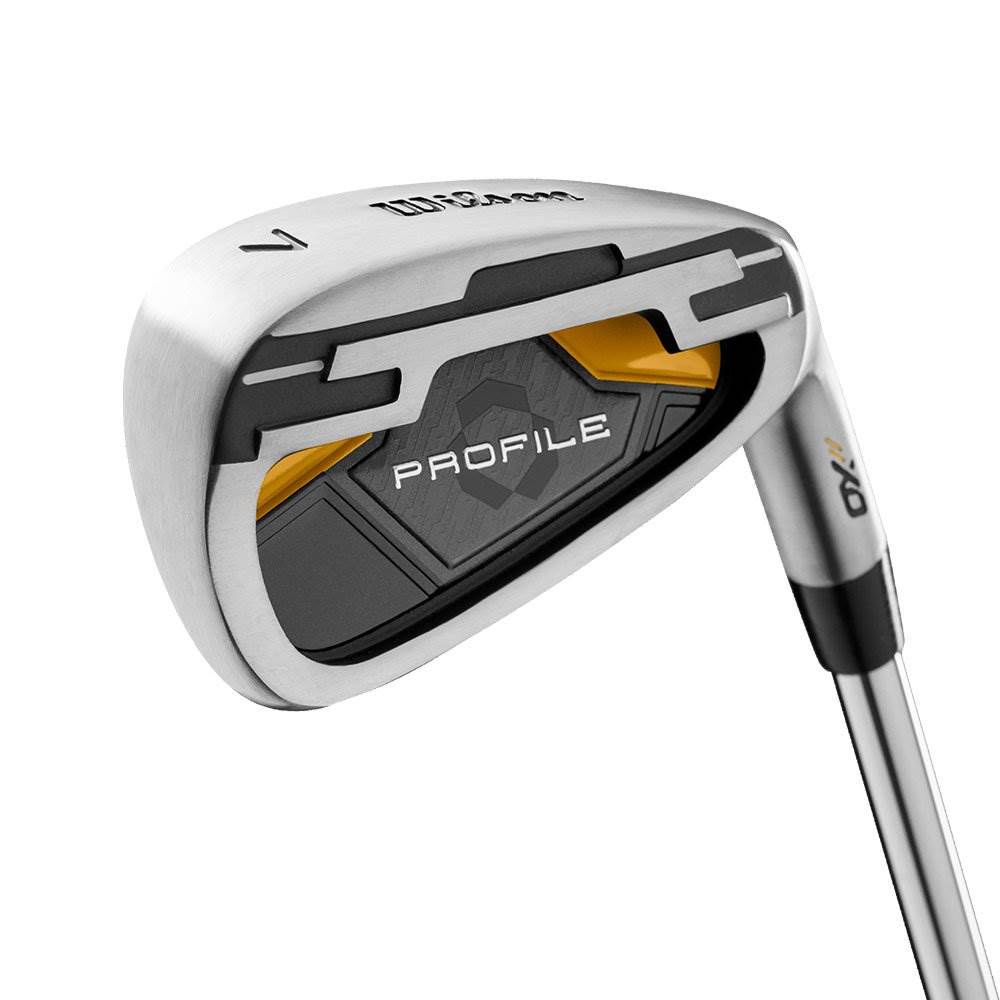 Wilson Profile XD Mens RH Graphite Steel Golf Club Stand Bag Set and Rangefinder