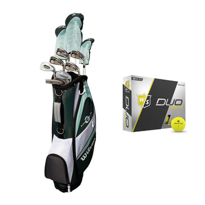 Wilson Profile XLS Women's RH Flex Graphite Golf Club Package Set w/ Bag & Balls