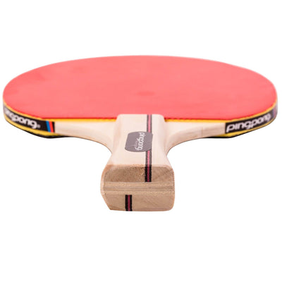 Lancaster 4 Piece Folding Table Tennis Table w/ 2 Rackets and 3 Orange Balls