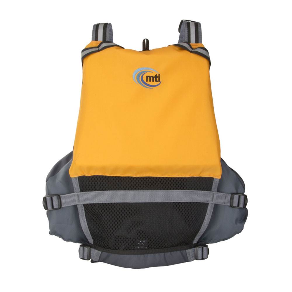 MTI Life Jackets Solaris Padded Adult M/L Life Jacket Water Safety Vest, Mango