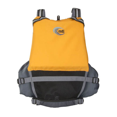 MTI Life Jackets Solaris Padded Adult M/L Life Jacket Water Safety Vest, Mango