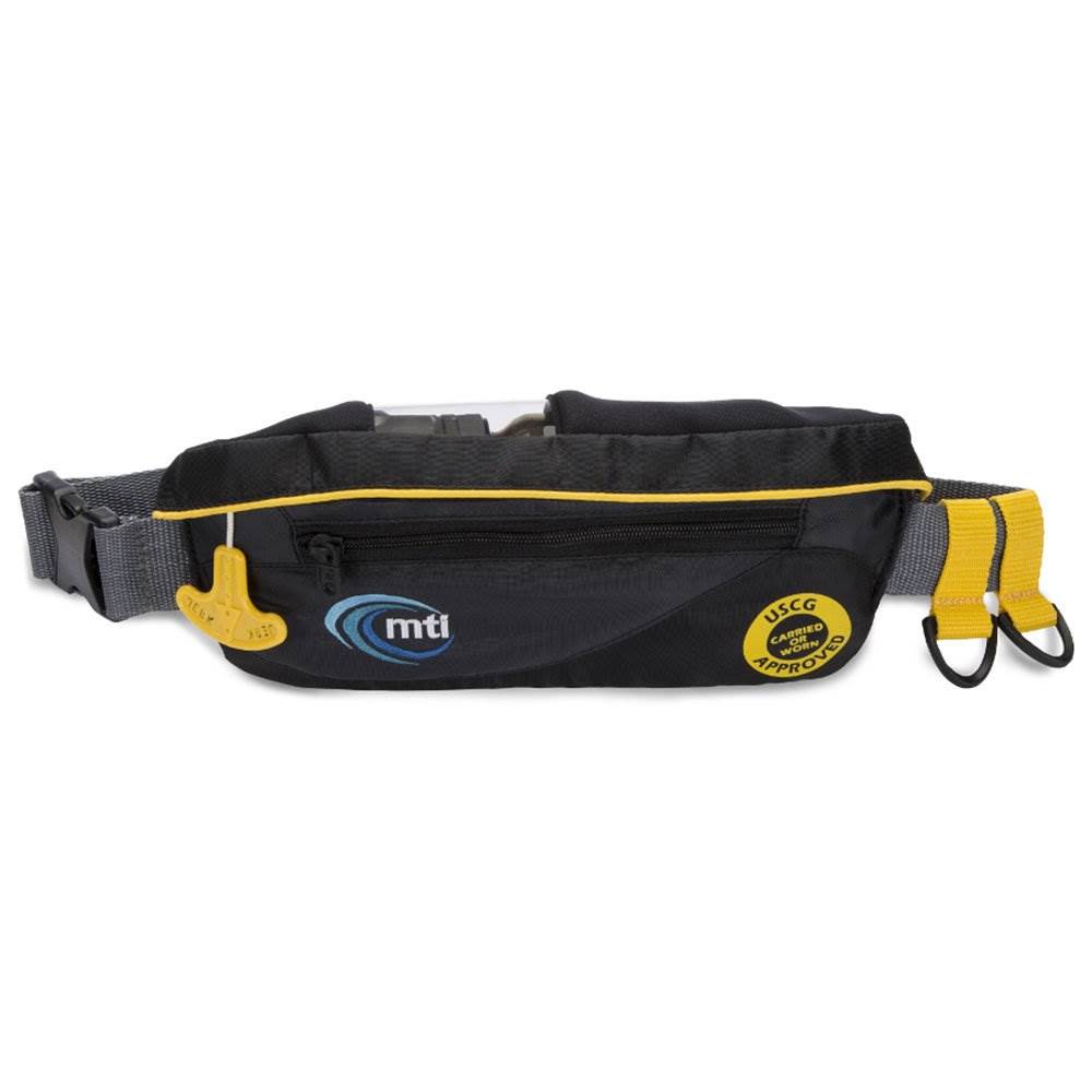 MTI Adventurewear Sup Universal Size Safety Belt Life Jacket, Black and Gray