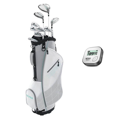 Wilson Ultra Womens Right Handed Complete Golf Club Set w/ Bag & GPS Rangefinder