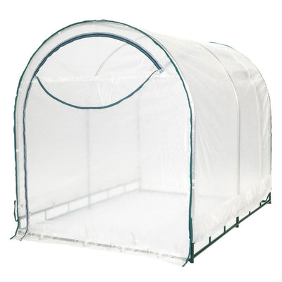 True Shelter GH68 6 x 8 Foot Portable Steel Frame & Polyethylene Greenhouse Kit