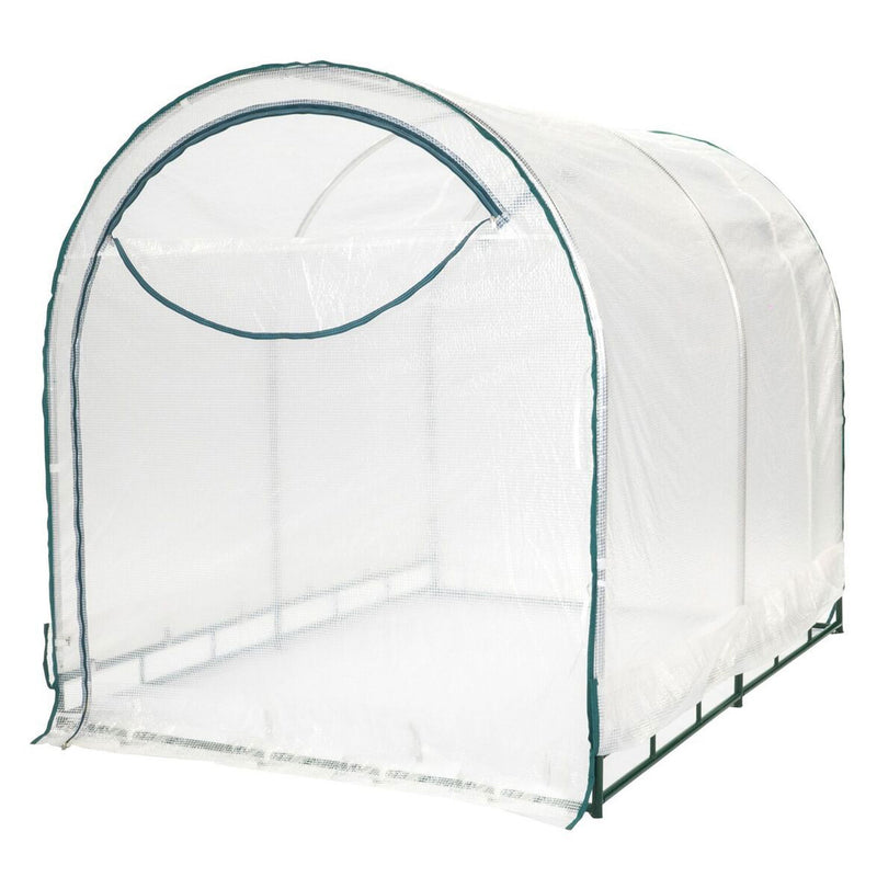 True Shelter GH68 6 x 8 Foot Portable Steel Frame & Polyethylene Greenhouse Kit