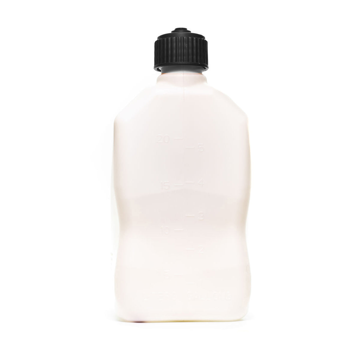 VP Racing 5 Gallon Motorsport Racing Liquid Container Utility Jug Can, White (Damaged)