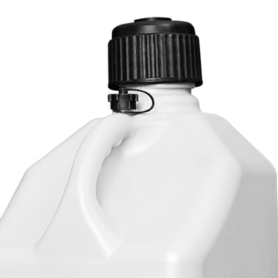 VP Racing 5 Gallon Motorsport Racing Liquid Container Utility Jug Can, White (Damaged)