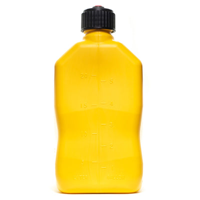 VP Racing 5 Gallon Motorsport Racing Liquid Utility Jug Can, Yellow (Open Box)