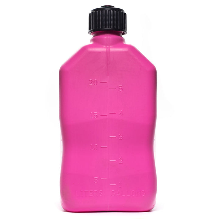 VP Racing 5.5 Gallon Motorsport Racing Liquid Utility Container Jug, Pink