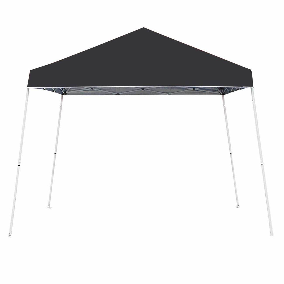 Z-Shade 10' x 10' Angled Leg Instant Shade Canopy & Stake Kit & Weight Bags