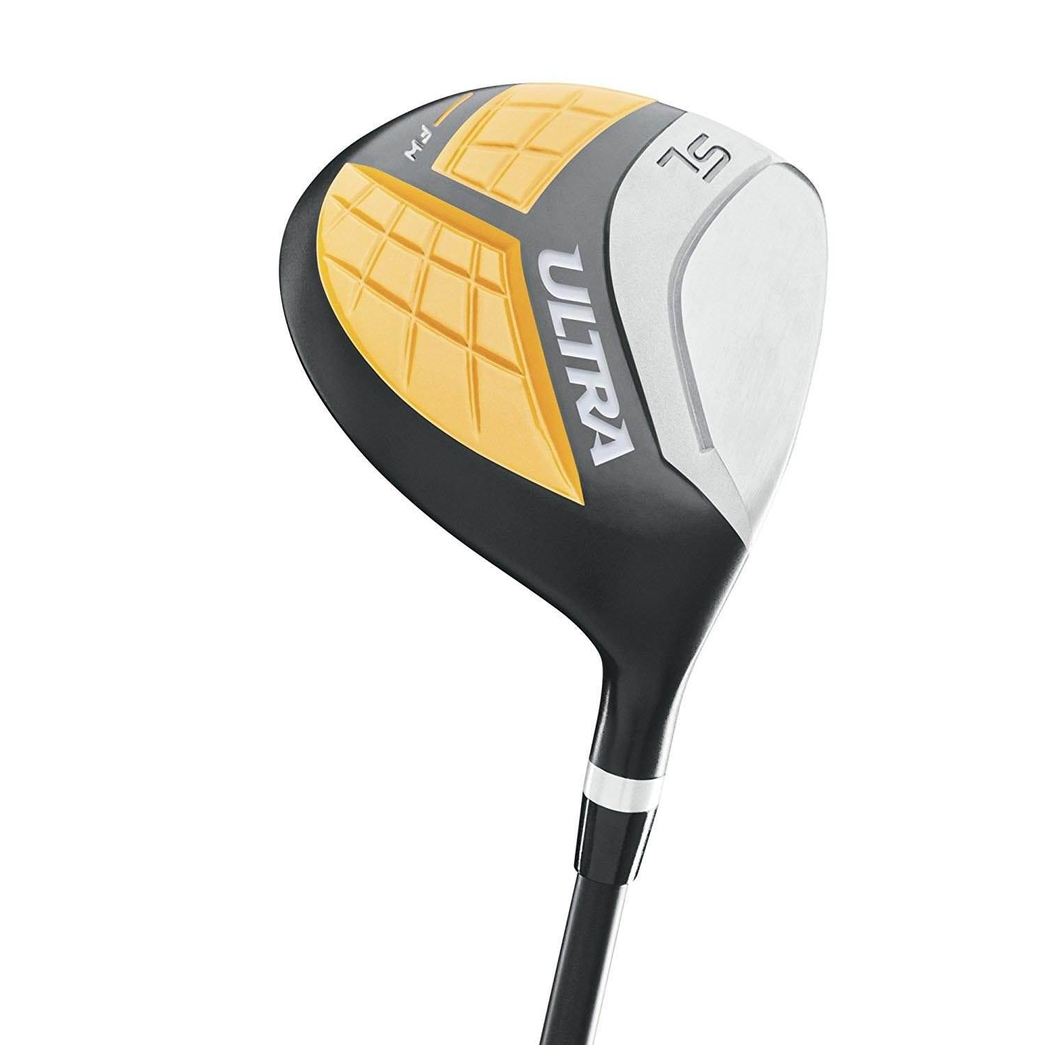 Wilson Ultra Mens 13 Piece Left Handed Golf Club Package Set with Bag & Balls