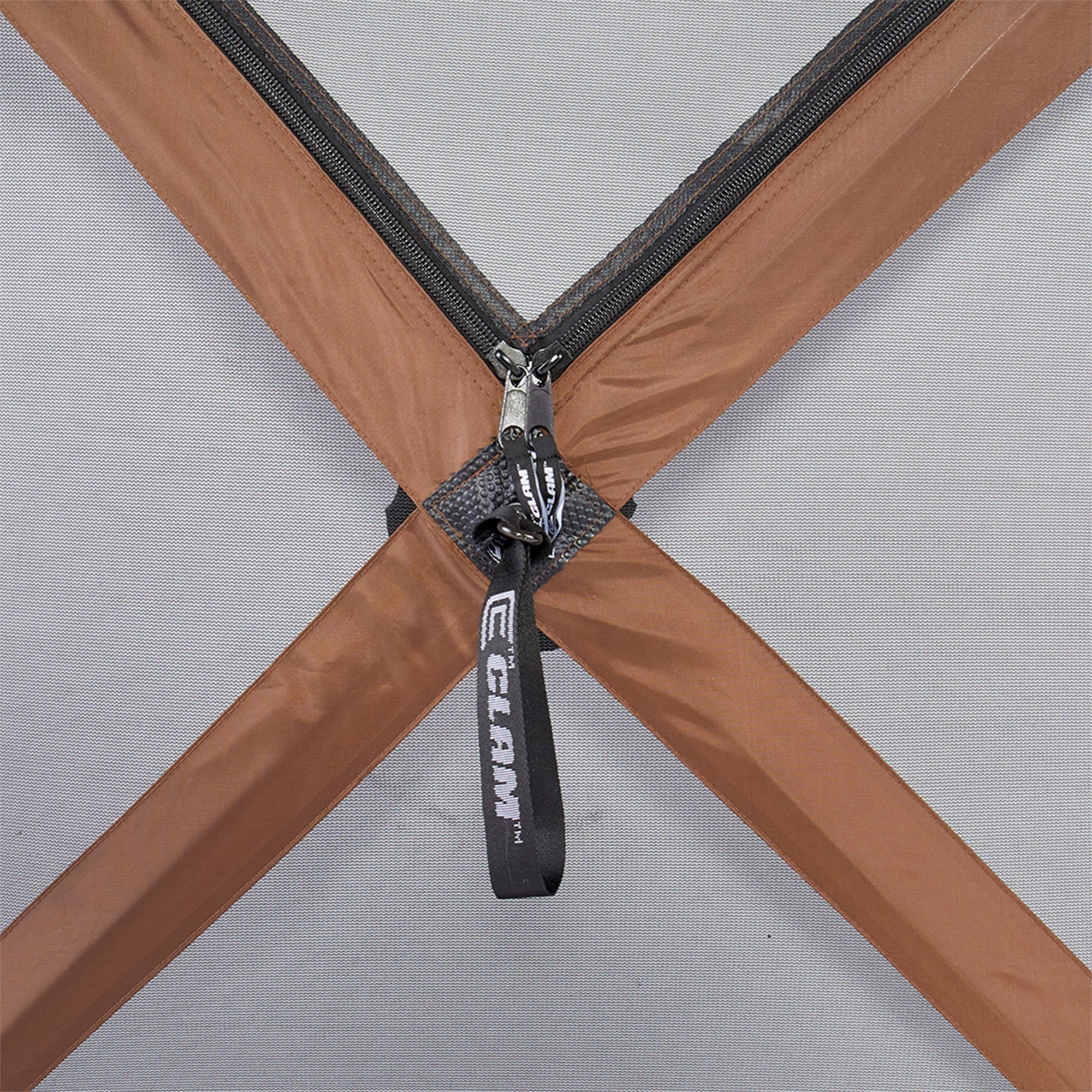 Clam Quick Set Escape Sky Screen Camping Gazebo Shelter, Brown (For Parts) - VMInnovations