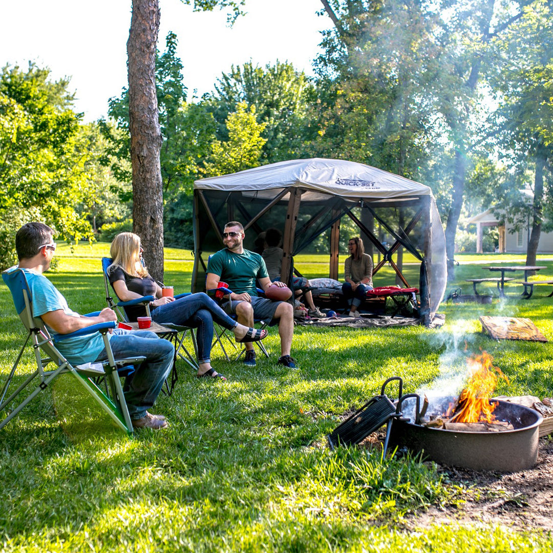 Clam Quick Set Escape Sky Camper Portable Gazebo Canopy Shelter (Open Box)