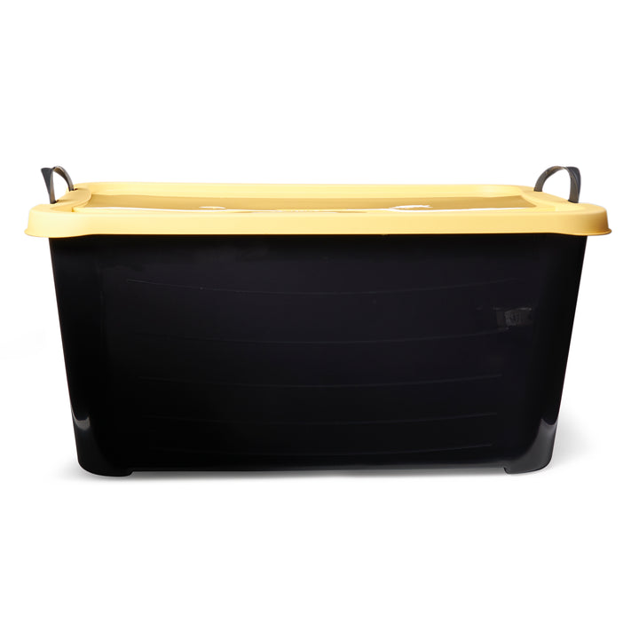 Life Story 55 Quart Stackable Storage Bin, Heavy Duty Lidded Container, 6 Pack - VMInnovations