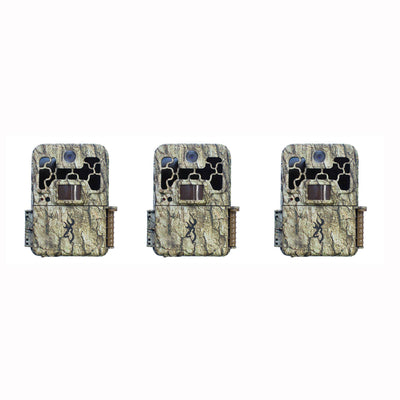 Browning Trail Cameras Spec Ops 10MP FHD Video Infrared Game Camera (3 Pack)