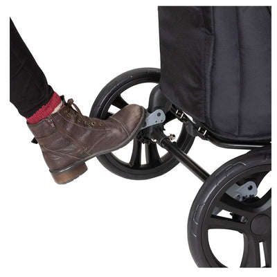Baby Trend Expedition Push or Pull Stroller Wagon Plus w/ Canopy, Blue (Used) - VMInnovations