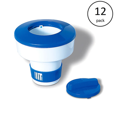 Swimline Hydrotool Swimming Pool Adjustable Float Chlorine Dispenser (12 Pack) - VMInnovations
