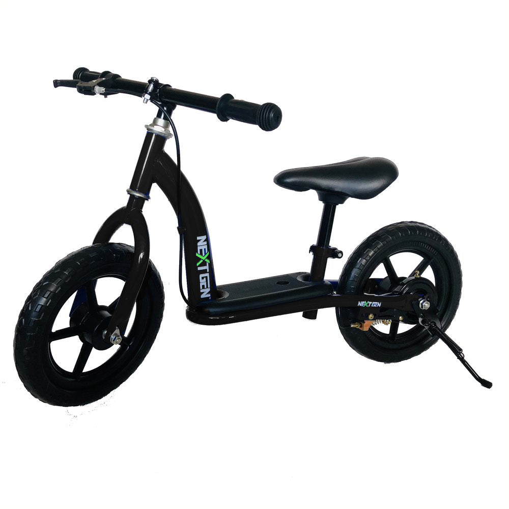 NextGen 12 Inch Childrens Toddlers Kids Balance Training Bike, Black (Open Box)