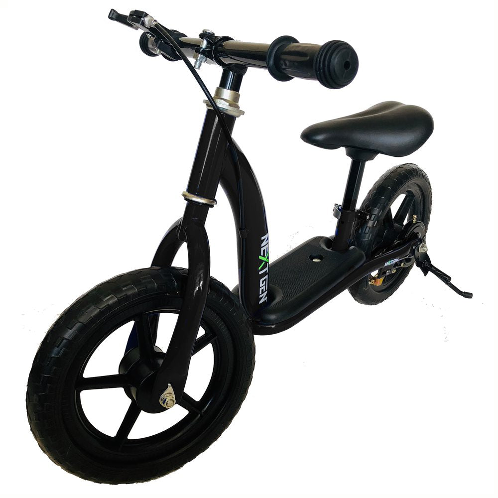 NextGen 12 Inch Childrens Toddlers Kids Balance Training Bike, Black (Open Box)