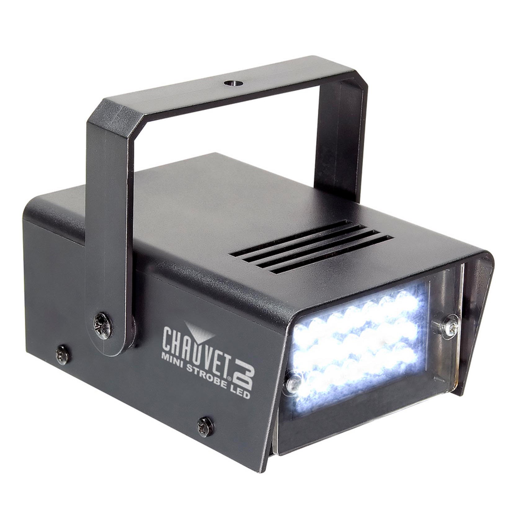 American DJ Fog Machine + Fog Smoke Juice + Mini Strobe Light + Black Light Tube - VMInnovations