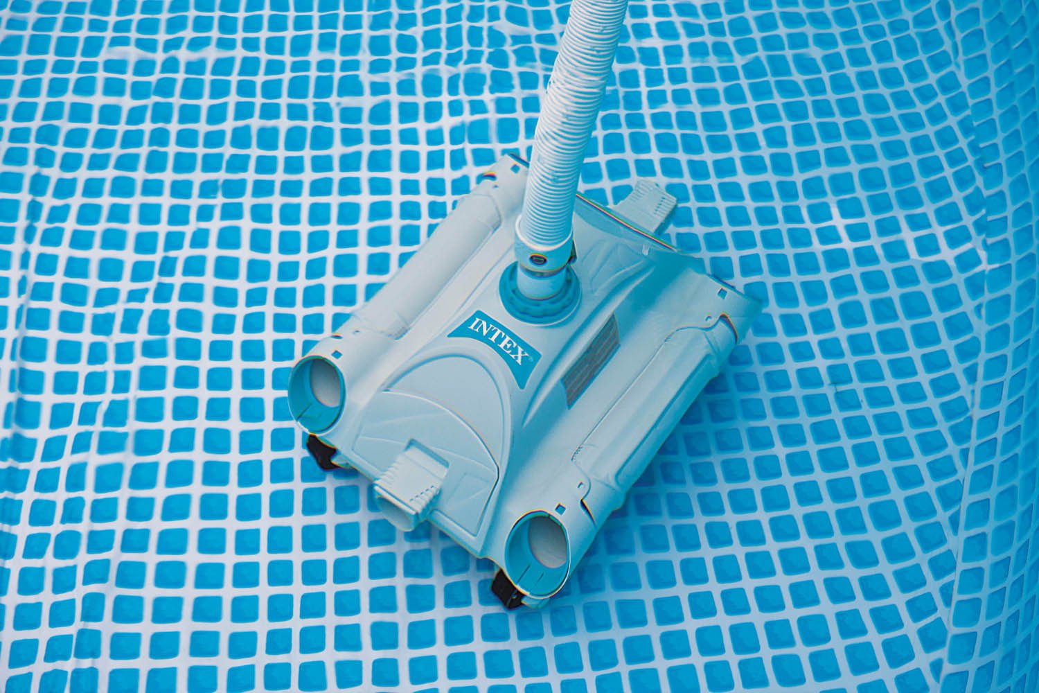 Intex Automatic Pool Vacuum Cleaner & Intex Above Ground Pool Filter Pump (2)