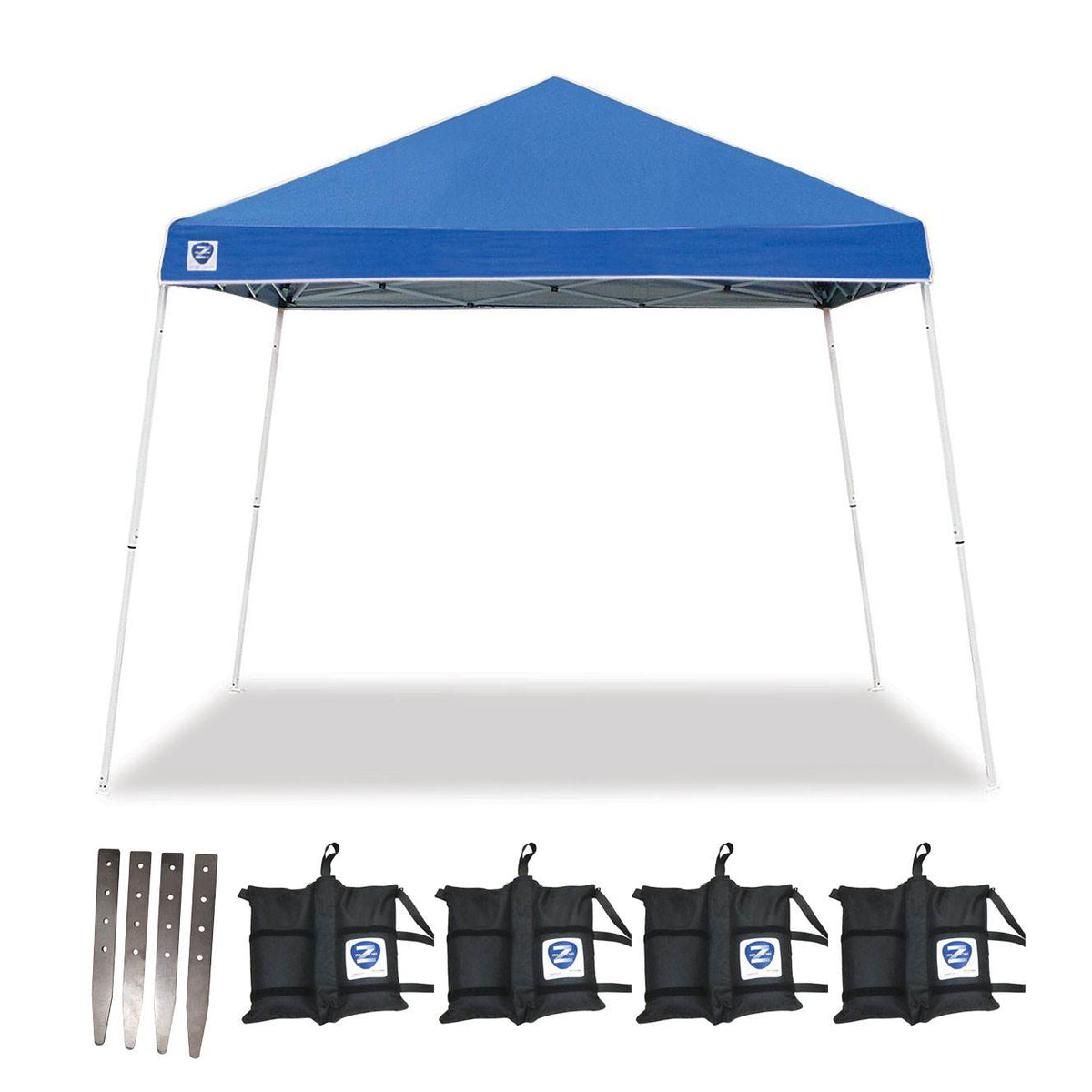 Z-Shade 10' x 10' Horizon Shade Canopy Tent Shelter w/ Stake Kit & Weight Bags