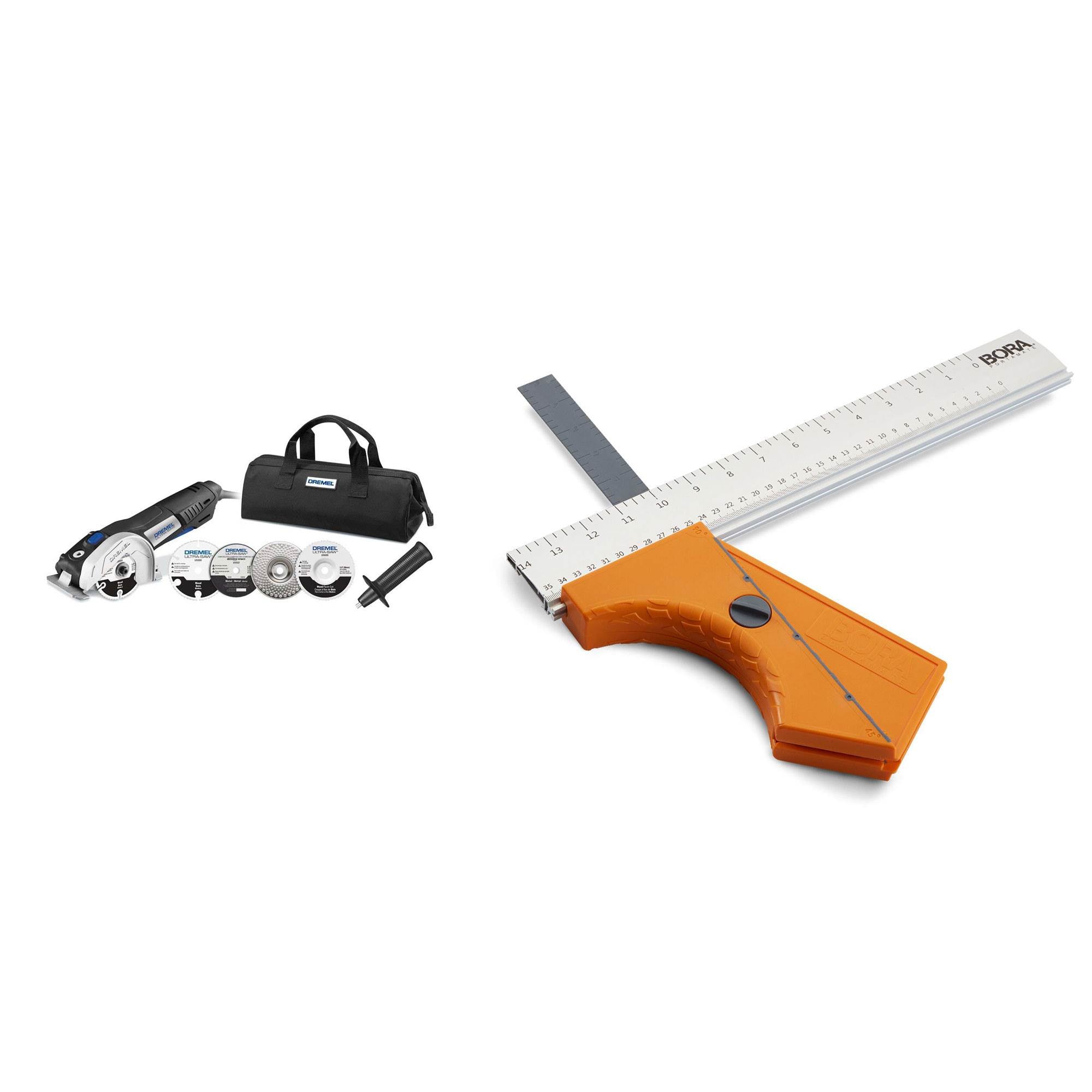 Bora Tool Circular Saw Dremel & 7.5A Circular Saw Kit (Certified Refurbished)